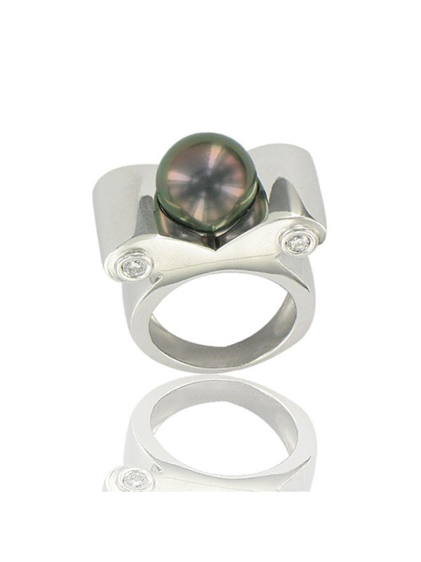 Bague Livre Perle Tahiti