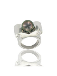 Bague Livre Perle Tahiti