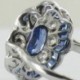 Fleur saphir & diamants
