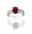 Rubis & rail diamants