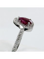 Rubis monture coeur