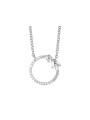 Cercle diamants ronds & baguettes