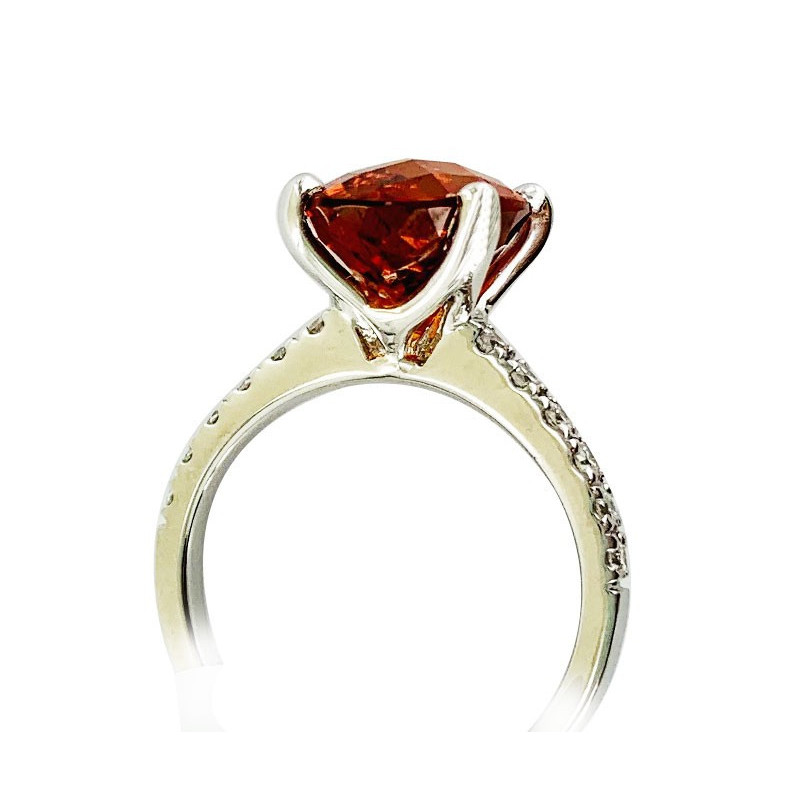 Grenat Spessartite & Diamants