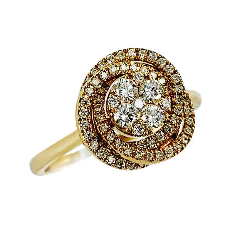 Tourbillon or rose