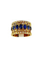 Bague ancienne saphirs