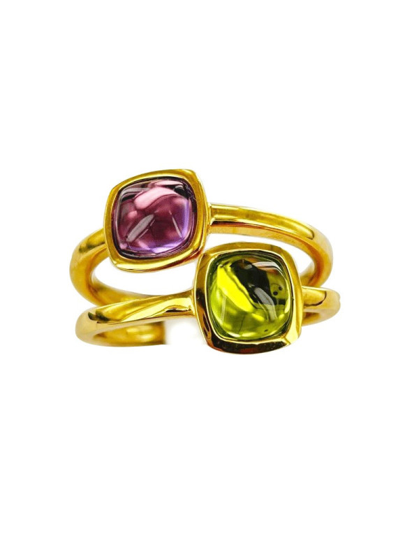 Citrine & diamants