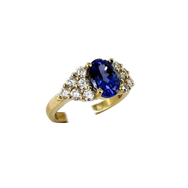 Tanzanite & Diamants