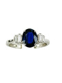 Saphir & Baguette Diamants