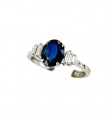 Saphir & Baguette Diamants