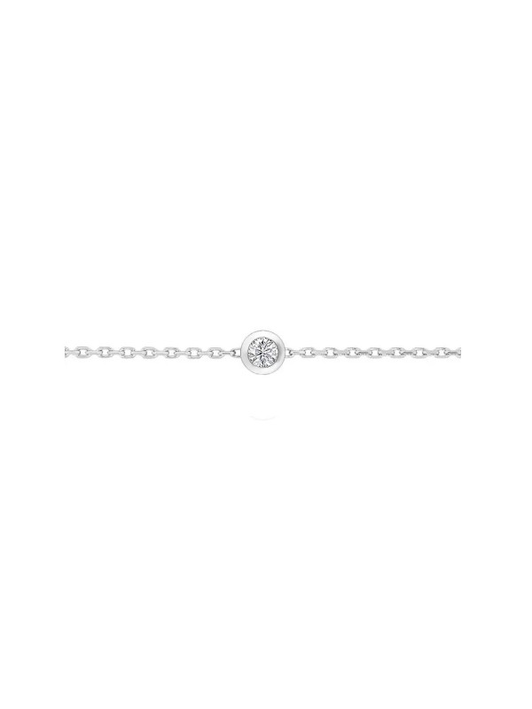 Diamant 0.09k serti clos