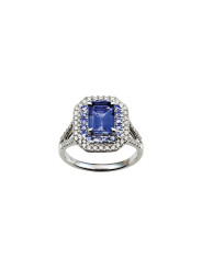 Tanzanite & diamants