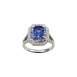 Tanzanite & diamants