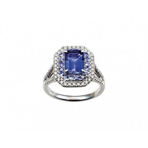 Tanzanite & diamants