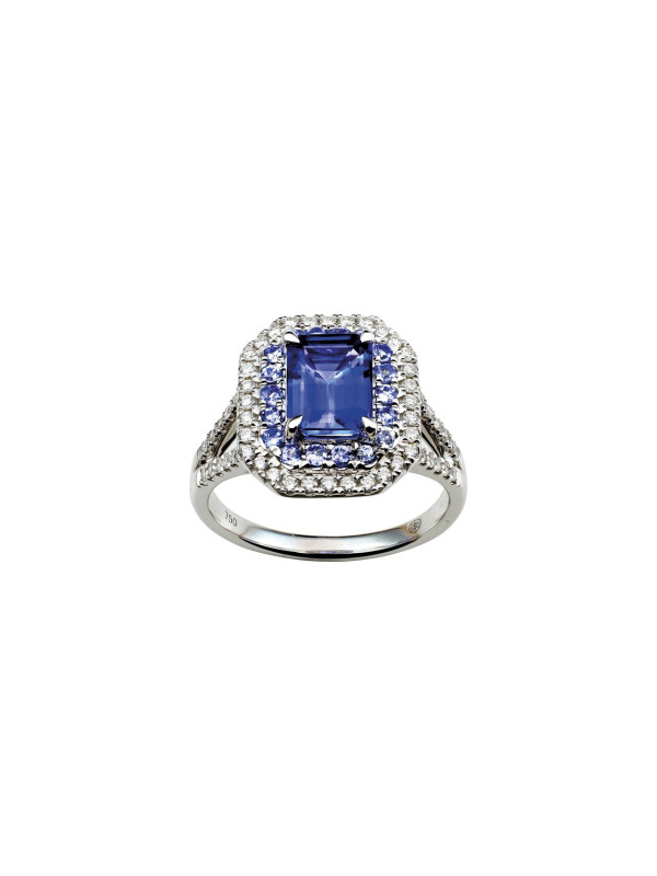 Tanzanite & diamants