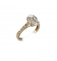 Bague navettes et diamants