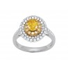 Diamants jaunes & blancs