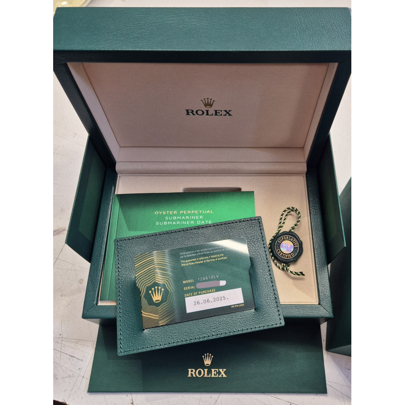 Rolex Submariner 126610LV  Starbucks