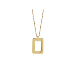 Collier Pendentif Rectangle