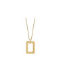 Collier Pendentif Rectangle