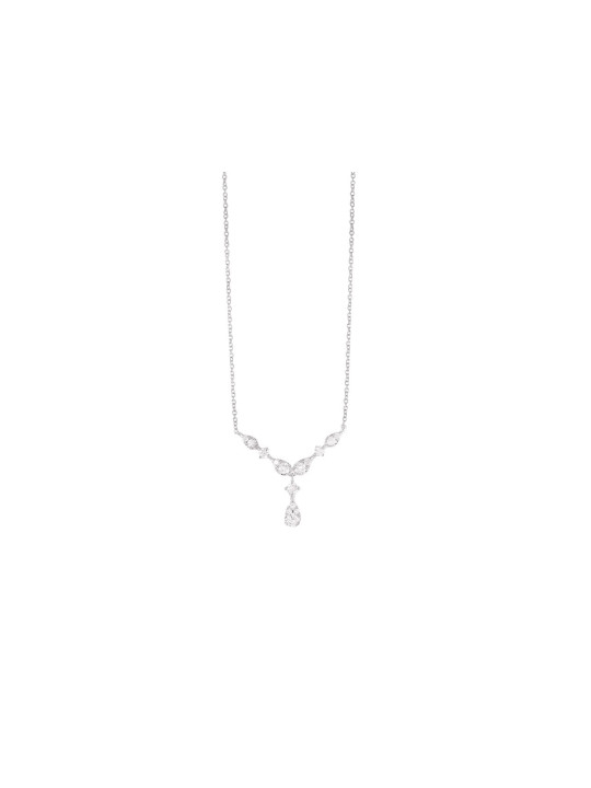 Collier goutte en chute