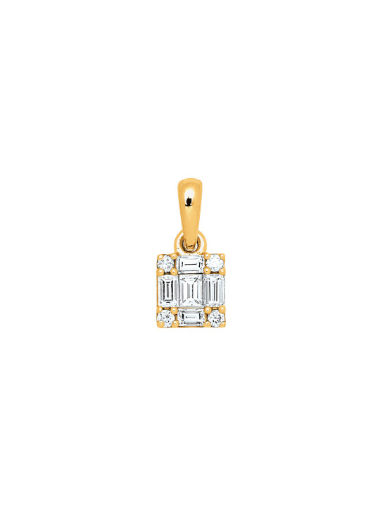 Rectangle pavage diamants