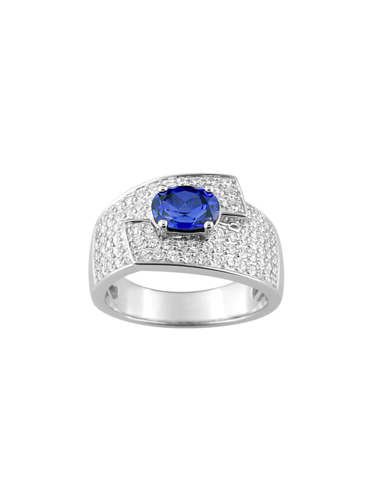Saphir Kanshana pavage diamants