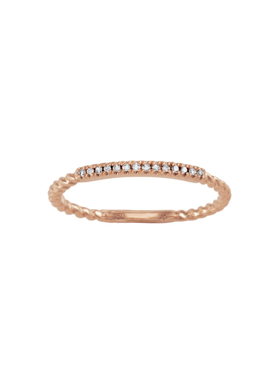 Twist or rose diamants
