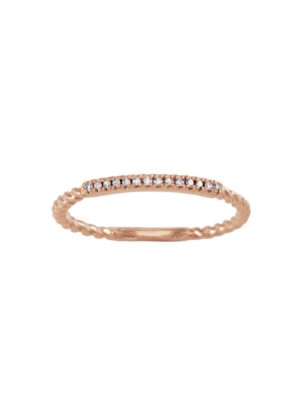 Twist or rose diamants