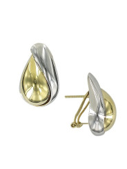 Gouttes d'or bicolores